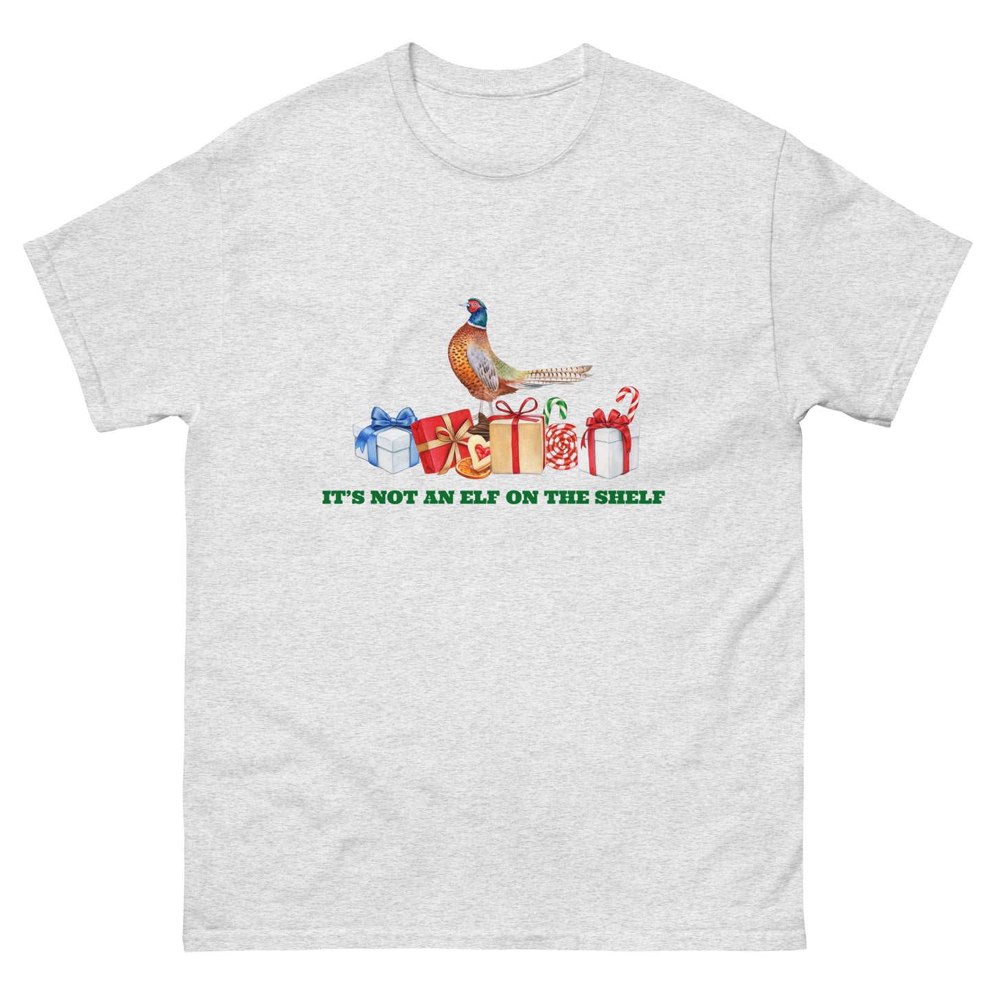 Pheasant on a Present - Unisex - T-shirt