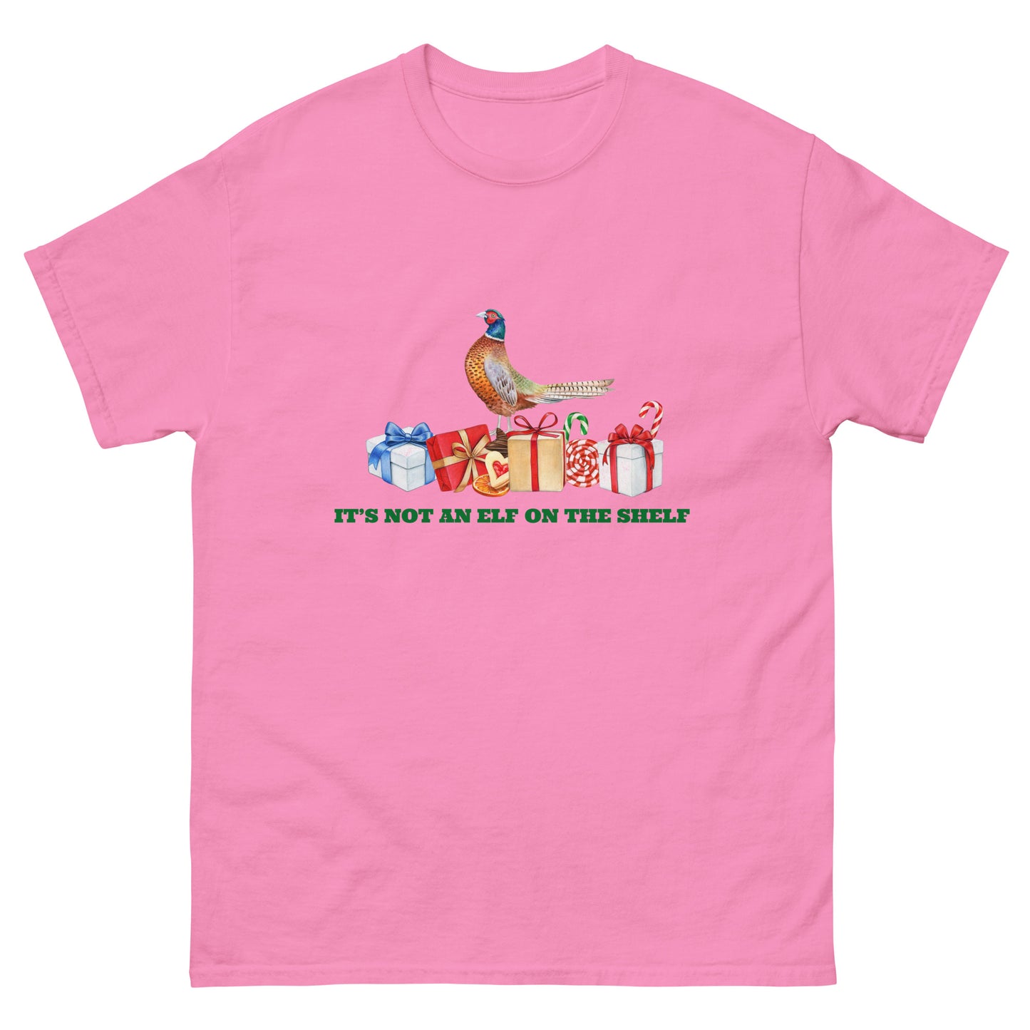 Pheasant on a Present - Unisex - T-shirt