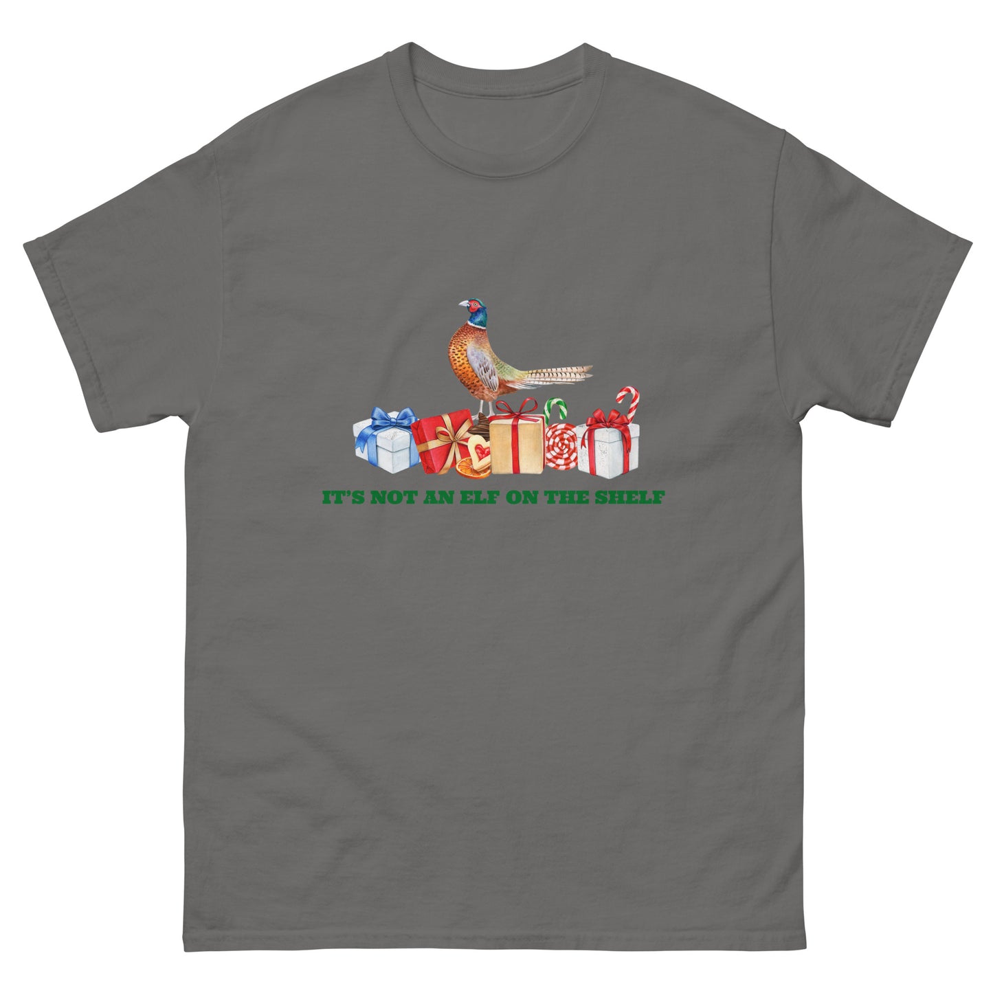 Pheasant on a Present - Unisex - T-shirt