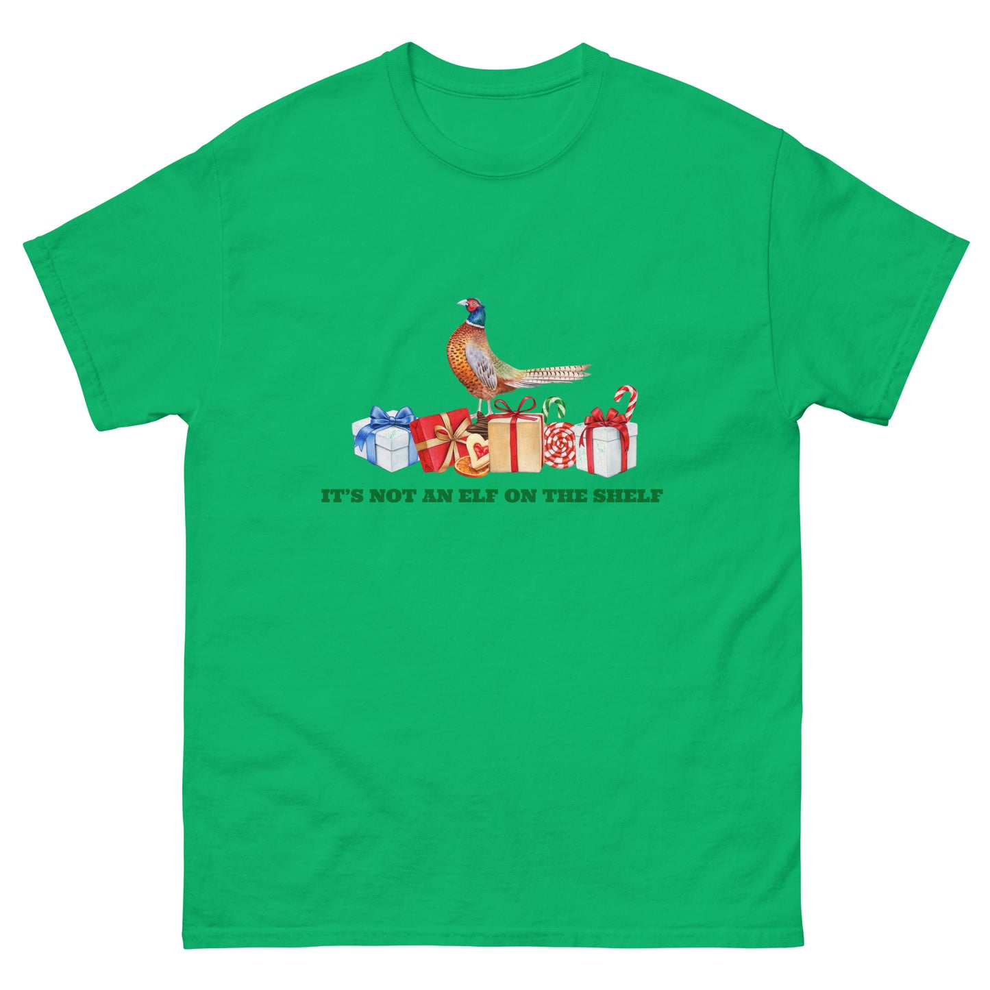 Pheasant on a Present - Unisex - T-shirt