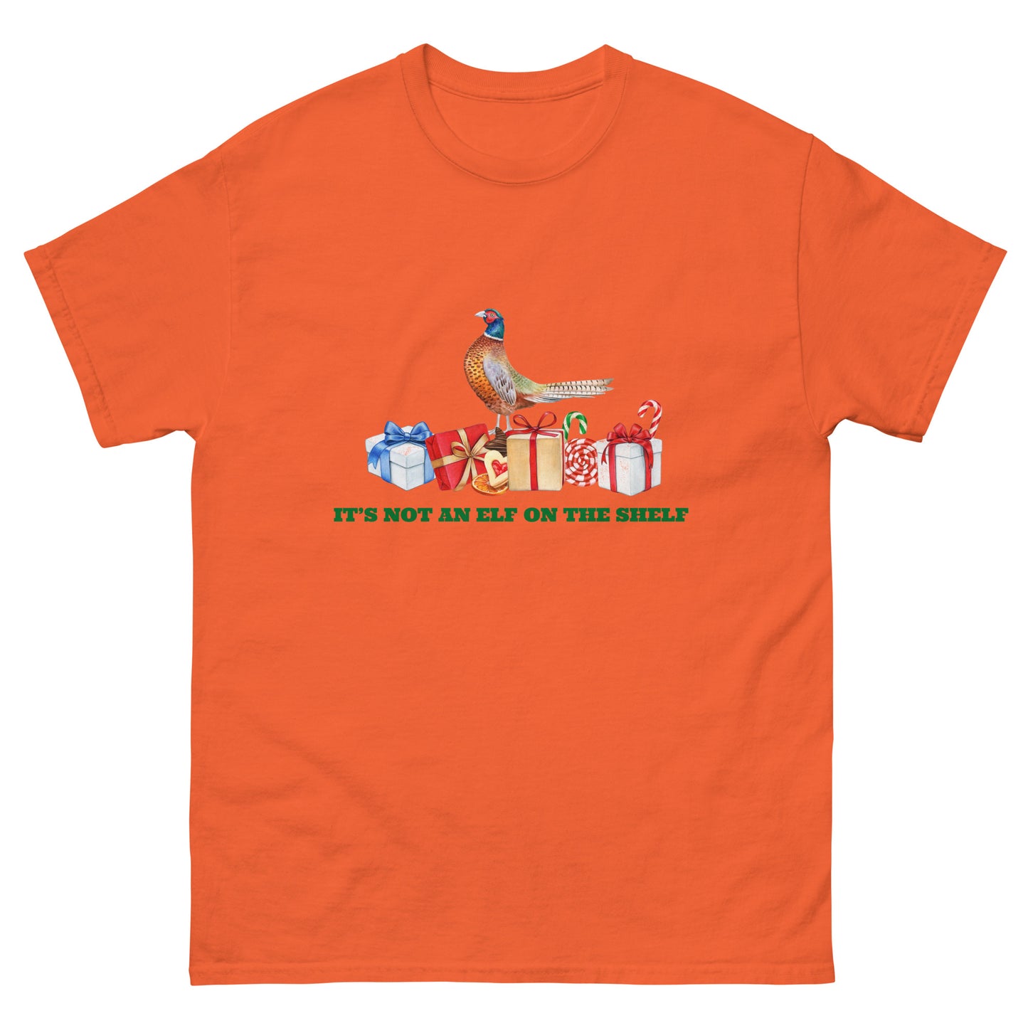 Pheasant on a Present - Unisex - T-shirt