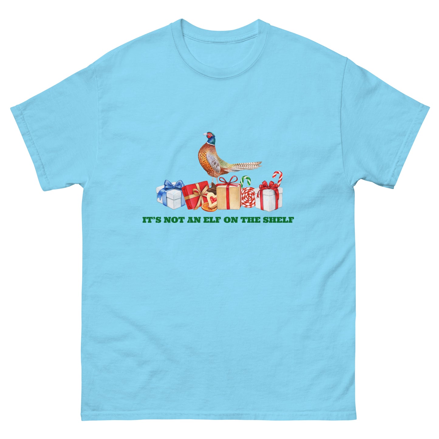 Pheasant on a Present - Unisex - T-shirt