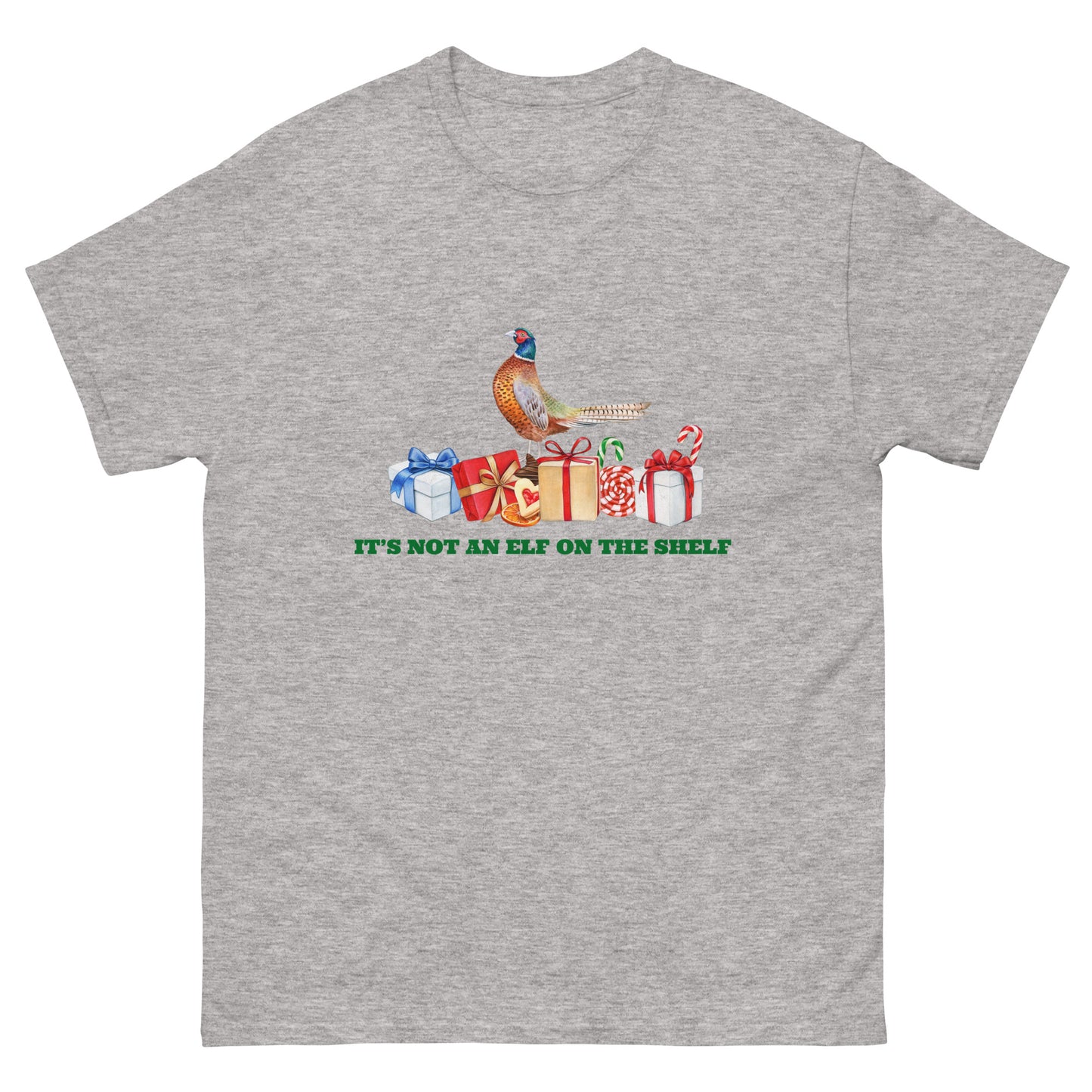 Pheasant on a Present - Unisex - T-shirt